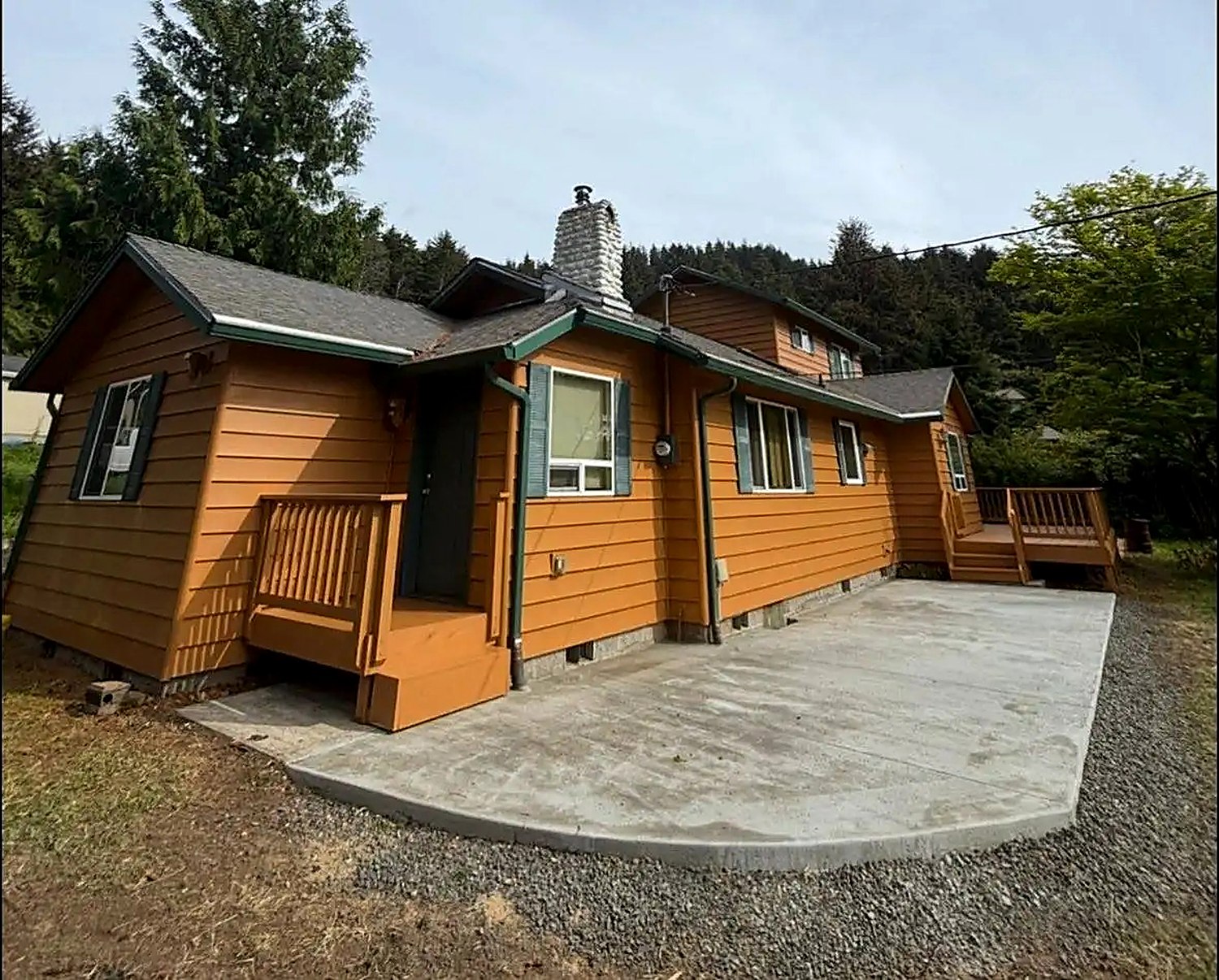 Pacific Peaks Roofing project in coastal Oregon